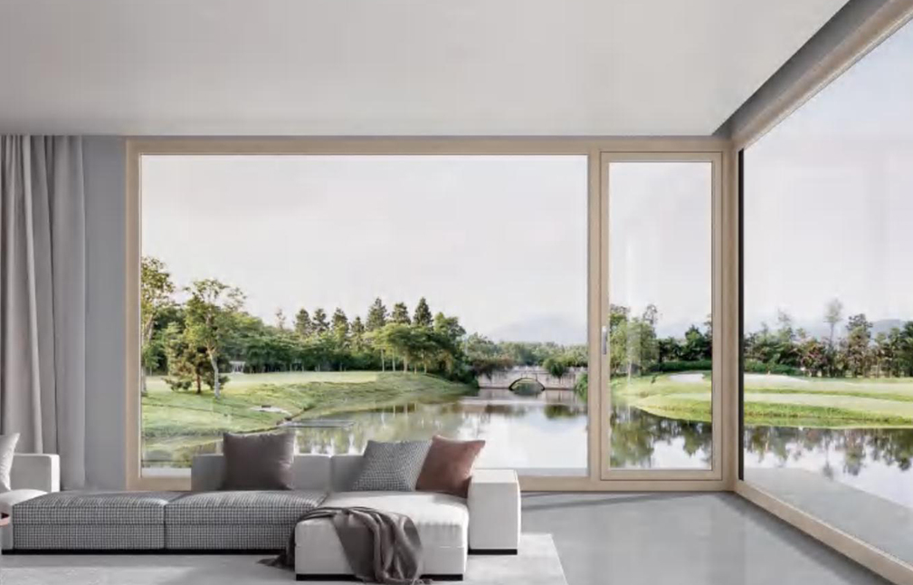 88铝包木双内开窗