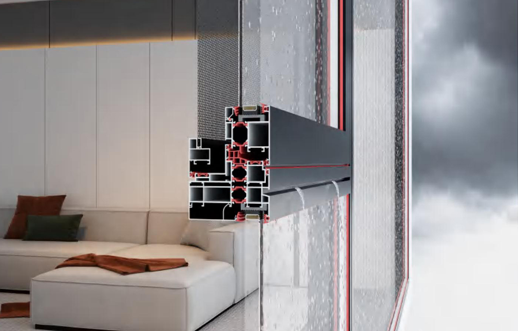 112 外开窗纱一体系统窗